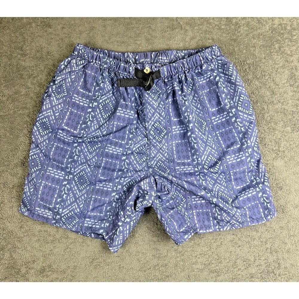 Vintage LL Bean Shorts Men M Swift River Swim Trunks Water Sports Hiking Belted
